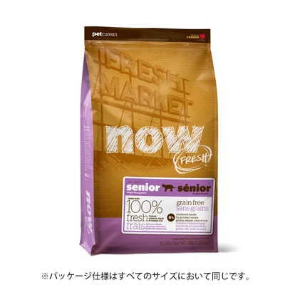 新鮮な食材 ナウフレッシュ グレインフリー シニアキャット&ウェイトマネジメント 7.25kg キャットフード NOW FRESH Grain Free【猫/キャットフード/】