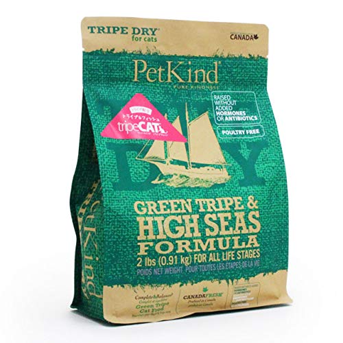 Pet Kind ペットカインド キャット グリーントライプ ハイシーズ 1.81kg 【猫/高品質/キャットフード】 ドライ ドライフード トライプドライ グレインフリー グルテンフリー