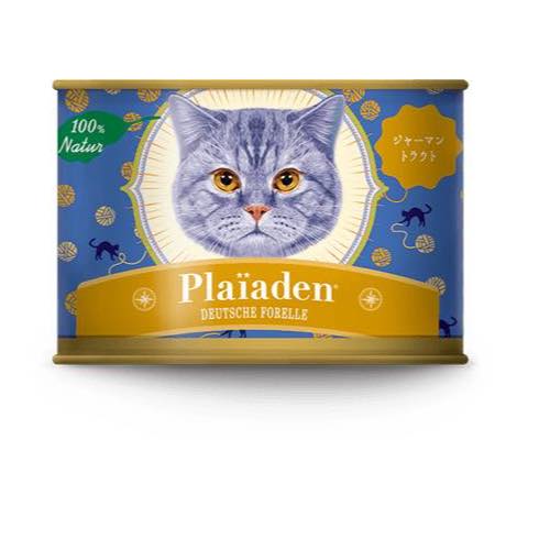 プレイアーデン キャット ウェットフード 100%Natur ジャーマン トラウト 200g 【猫/高たんぱ/キャットフード】