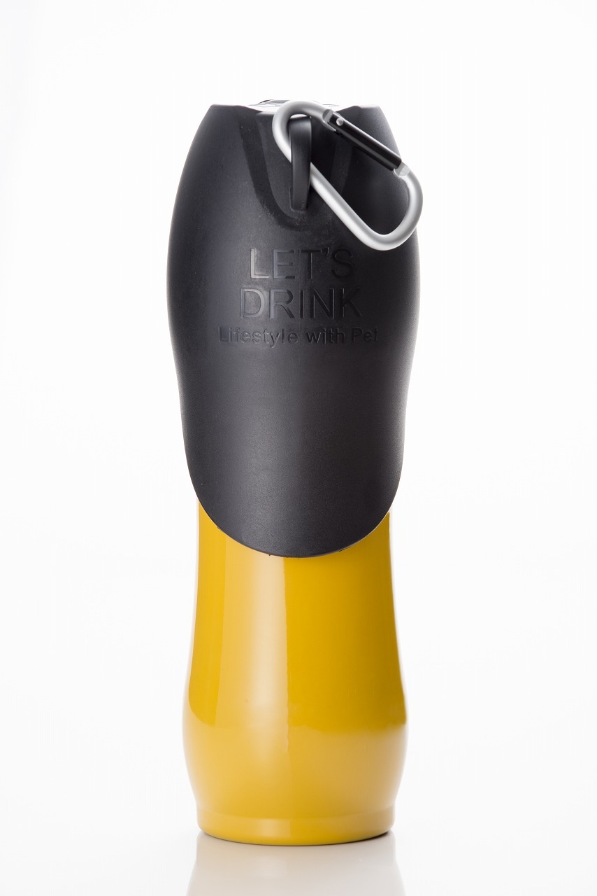 ペット用水筒 ループ・ステンレスボトル Lサイズ(750ml) 全8色【犬/給水/お散歩/】