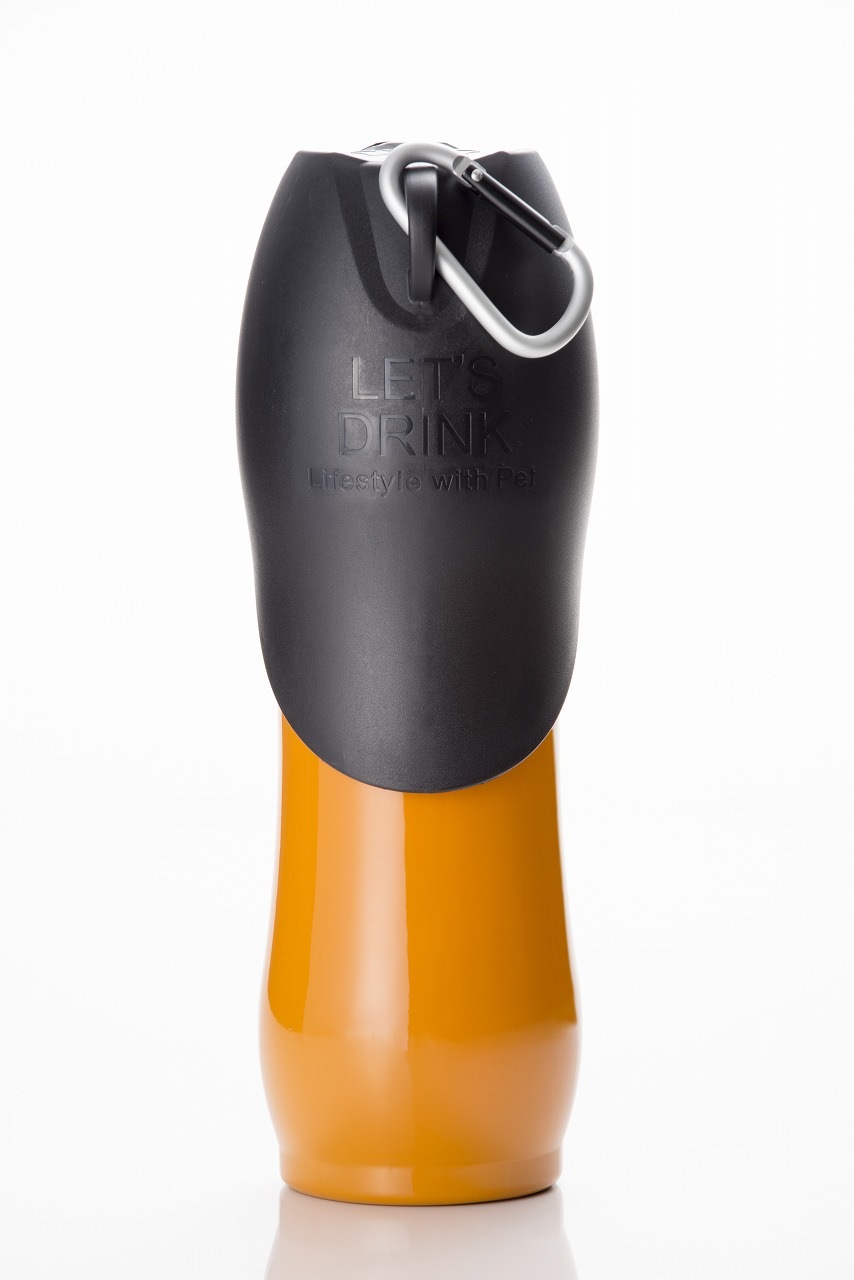 ペット用水筒 ループ・ステンレスボトル Lサイズ(750ml) 全8色【犬/給水/お散歩/】