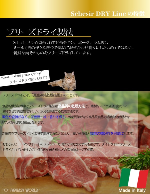 無添加・無着色 Schesir シシア ドライフード アヘアボール チキン 400g 総合栄養食【猫/無添加/キャットフード/成猫/毛玉】
