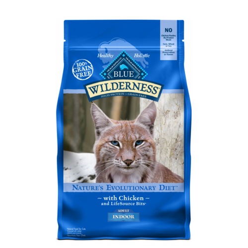 格別のおいしさ ブルーウィルダネス 成猫用 室内飼いチキン 910g キャットフード blue wilderness【猫/自然素材/グレインフリー】