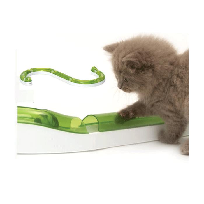 狩猟本能をくすぐる catit Senses2.0 プレイサーキット猫 ネコ ねこ おもちゃ ボール 猫用おもちゃ ネコ用おもちゃ ねこ用おもちゃ ボール遊び おしゃれ かわいい キャットトイ
