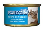 アレルギーに配慮 FORZA10 フォルツァディエチ 猫用ウェットフード マグロ&イカ 85g【猫/成猫/フレーク/ウェットフード】