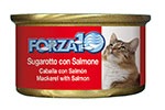 アレルギーに配慮 FORZA10 フォルツァディエチ 猫用ウェットフード サバ&サーモン 85g【猫/成猫/フレーク/ウェットフード】