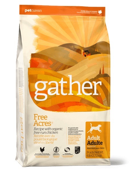安心のオーガニック素材 ギャザー フリーエーカー 7.25kg ドッグフード GATHER【犬/ドッグフード/オーガニック】