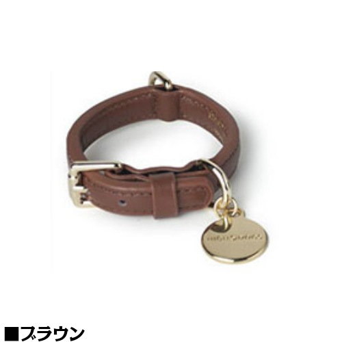 エレガントで機能的な首輪 HIGH5DOGS レザーカラー Lサイズ 全2色 【犬/胴輪/革】