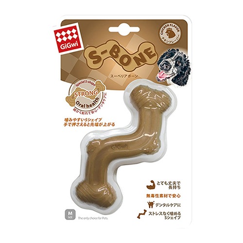 思いっきり噛みたい愛犬も大満足 スーペリアボーン M プラッツ【犬/おもちゃ/ボール】