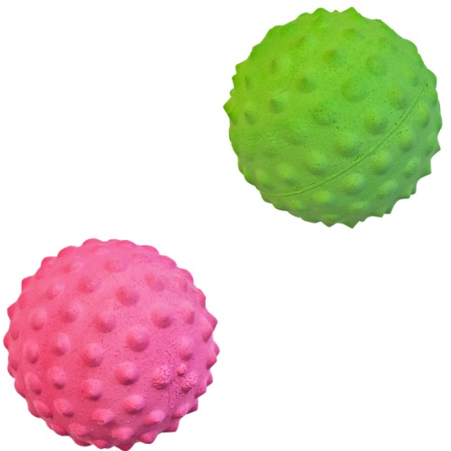 100%ナチュラルラバー ルベンロール ソフトラバーボール スパイク 全2色 マーティンセラー プラッツ 【犬/おもちゃ/ボール】
