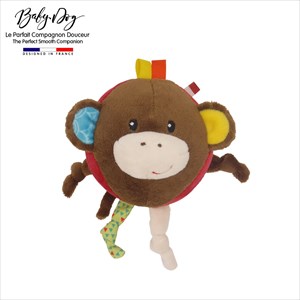 ボール型のぬいぐるみトーイ Baby Dog レオン モンキー タグボール プラッツ【犬/おもちゃ/ぬいぐるみ】