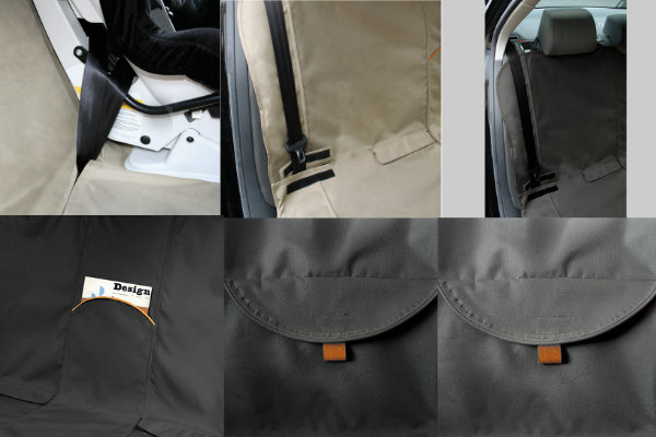 【送料無料】カーシートカバー クルゴ スタンダードシリーズ ベンチシートカバー ブラック 【ペット/車/カバー/軽量】