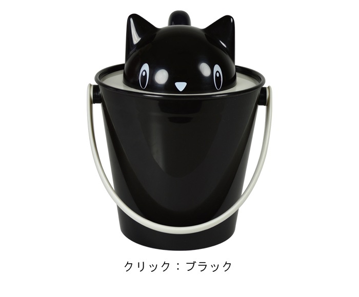 【SALE】 とっておきの 『フードストッカー』<br>ユナイテッドペット 餌入れ エサ入れ おしゃれ かわいい クリック 猫型 全2色【猫/保存/餌】 ギフト プレゼント 贈り物