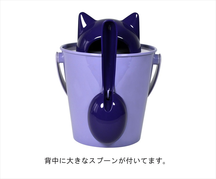 【SALE】 とっておきの 『フードストッカー』<br>ユナイテッドペット 餌入れ エサ入れ おしゃれ かわいい クリック 猫型 全2色【猫/保存/餌】 ギフト プレゼント 贈り物