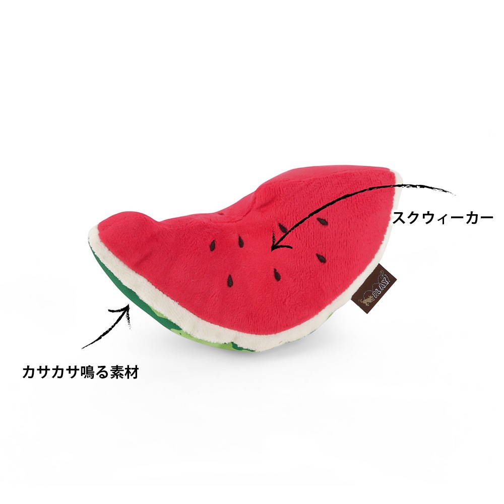 おしゃれなおもちゃ P.L.A.Y プレイ トロピカルパラダイス ウォーターメロン 【ペット/おもちゃ/犬/ぬいぐるみ】