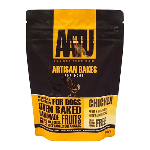 ハンドメイドビスケット AATU アートゥー アルチザンベイクス チキン 150g 【犬/ドッグード/穀物フリー】