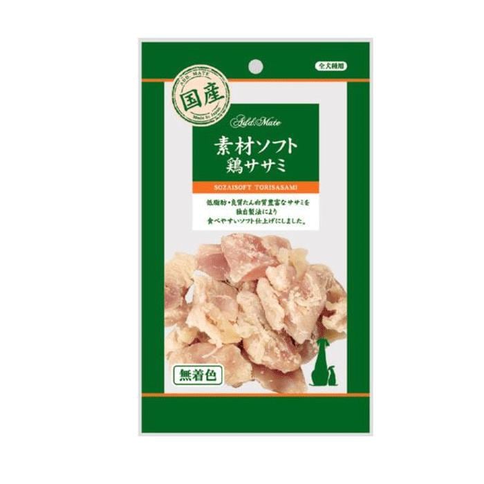 【メール便対応可】素材を活かしたトリーツ 国産 アドメイト 素材ソフト 鶏ササミ 70g【犬/おやつ/国産/】