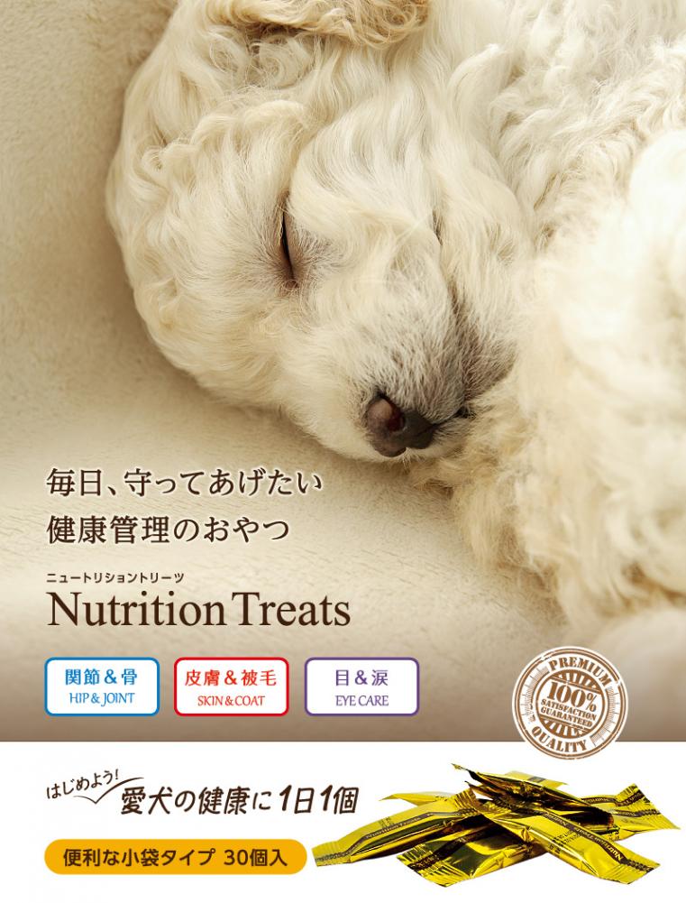 【メール便対応可】健康おやつ フォーキャンスニュートリショントリーツ 皮膚&被毛 3個入 【犬/ガム/おやつ】
