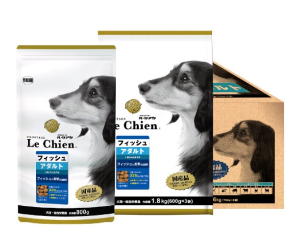成犬のための総合栄養食 プロステージ フィッシュ&ライス アダルト 1.8kg(600g×3) 【犬/ドッグフード/国産/シニア】
