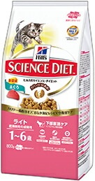 サイエンスダイエット キャットフード サイエンスダイエット ライト 肥満傾向の成猫用 まぐろ 1.8kg 【猫/キャットフード/ダイエット/アダルト】