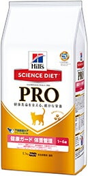ヒルズ サイエンスダイエット プロ キャットフード 猫用 健康ガード 体重管理 (1~6歳) 3kg 【ヒルズ/猫/ダイエット】