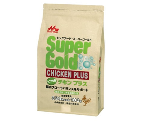 腸内ケア 森乳 ドックフード スーパーゴールド チキンプラス シニア犬用 800g 【犬/シニア犬/ドッグフード/国産】