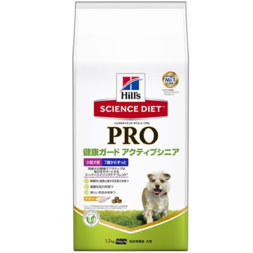 ヒルズ サイエンスダイエット プロ 小型犬用 ドッグフード アクティブシニア 7歳~ 600g 【犬/ドッグフード/シニア】