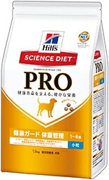 ヒルズ サイエンスダイエット プロ ドッグフード 犬用 健康ガード 体重管理 小粒 (1~6歳用) 3.3kg 【犬/ダイエット/ドッグフード】