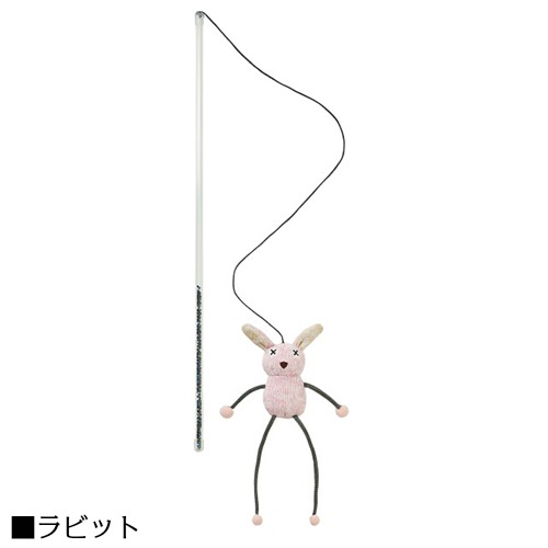 いっぱい遊んで運動不足を解消 FAD プラッシュワンド 【全3タイプ】猫じゃらし【猫/おもちゃ/かわいい】