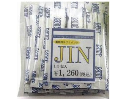 【メール便対応可】 ペット用 動物用乳酸菌食品 JIN ジン 1箱15包入 粉末 EF-2001 【犬/猫/ペット/乳酸菌/サプリ/サプリメント/免疫】