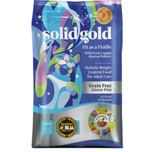 【正規品】【キャットフード】ソリッドゴールド フィット アズア フィドル(猫用)500g 正規品 【猫/キャットフード/ダイエット/体重管理】