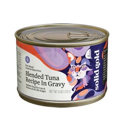 全年齢対応 猫用 ウェットフード ソリッドゴールド ブレンド ツナ缶(猫用)170g 正規品 【猫/キャットフード/ウェットフード】