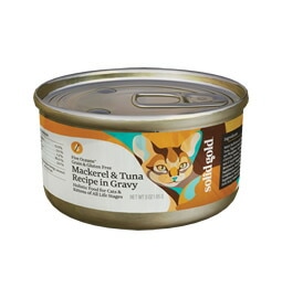 全年齢対応 猫用 ウェットフード ソリッドゴールド サバ&ツナ缶(猫用) 85g 正規品【猫/キャットフード/ウェットフード】