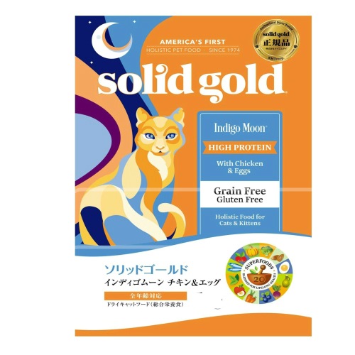 穀物不使用 ソリッドゴールド インディゴムーン 6kg キャットフード 正規品 【猫/キャットフード/尿路ケア】
