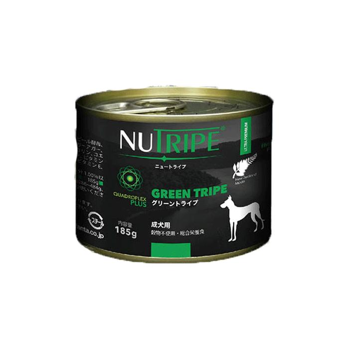 愛犬が泣いて喜ぶ!食いつきが断然違います ニュートライプ ピュア グリーントライプ 185g 【犬/ウェットフード/アレルギー】