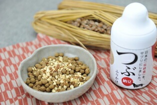 食の細い犬や消化を助けたいワンちゃんに 伝統食ふりかけ つぶ 納豆 ボトルタイプ 85g 【犬/おやつ/トッピング/ふりかけ】