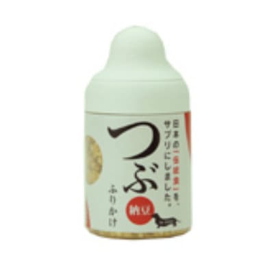食の細い犬や消化を助けたいワンちゃんに 伝統食ふりかけ つぶ 納豆 ボトルタイプ 85g 【犬/おやつ/トッピング/ふりかけ】