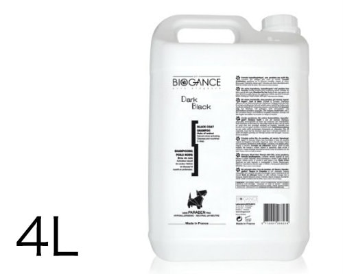 【送料無料】【大容量】黒毛のワンちゃんに BIOGANC (バイオガンス ダーク・ブラック シャンプー 4L 【犬/シャンプー/黒毛/低刺激】