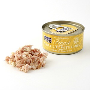【ケース販売】添加物不使用 フィッシュ4キャット ツナ&チーズ 70g×10【猫/キャットフード/魚/無添加/穀物不使用/ウェットフード】