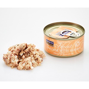 【ケース販売】添加物不使用 フィッシュ4キャット イワシ&小エビ 70g×10 【猫/キャットフード/魚/無添加/穀物不使用/ウェットフード】