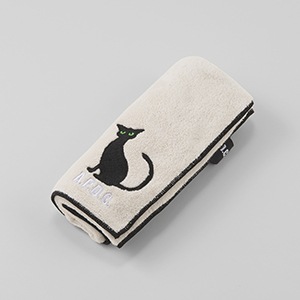 猫のシャンプー後に最適 A.P.D.C. 猫用 プロフェッショナル マイクロファイバータオル Sサイズ【猫/シャンプー/タオル/速乾】