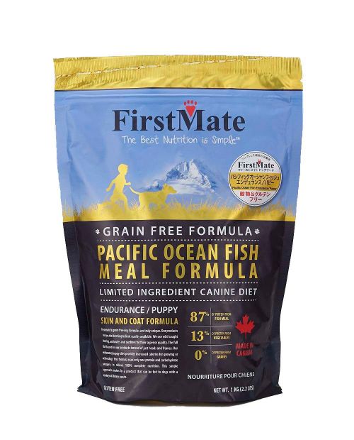 First Mate ファーストメイト ドッグフード パシフィックオーシャンフィッシュ エンデュランス パピー 2.3kg 【子犬/ドックフード/無添加/穀物不使用/アレルギー/魚】