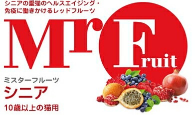 シニアの愛猫の免疫に働きかけます 新鮮果物配合 FORZA10 フォルツァ ディエチ キャットフード ミスターフルーツ シニア 400g 【猫/キャットフード/シニア/免疫】