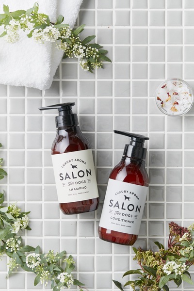 皮膚が弱い子でも、美しく サロンフォードッグス ミネラルセット 300ml SALON FOR DOGS シャンプー&コンディショナー 【犬/シャンプー/皮膚ケア】