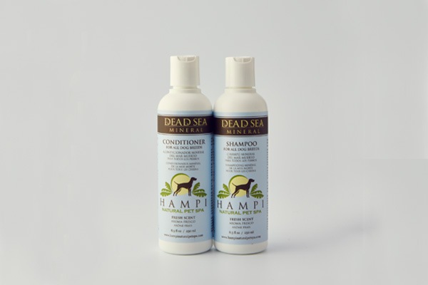 ミネラルセット 死海の深層水の犬用シャンプー&コンディショナーセット 各250ml【犬/リンス/毛艶/シャンプ―】