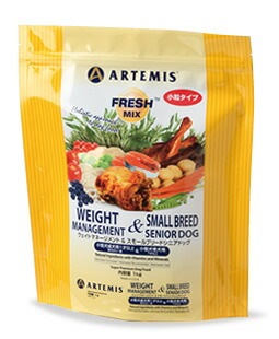 【送料無料】正規品 ARTEMIS アーテミス ドックフード フレッシュミックス ウェイトマネージメント スモールシニアドッグ 小粒 6kg 【シニア犬/肥満犬/小型犬/ダイエット/体重管理/健康管理/ダイエット/カロリー調整】