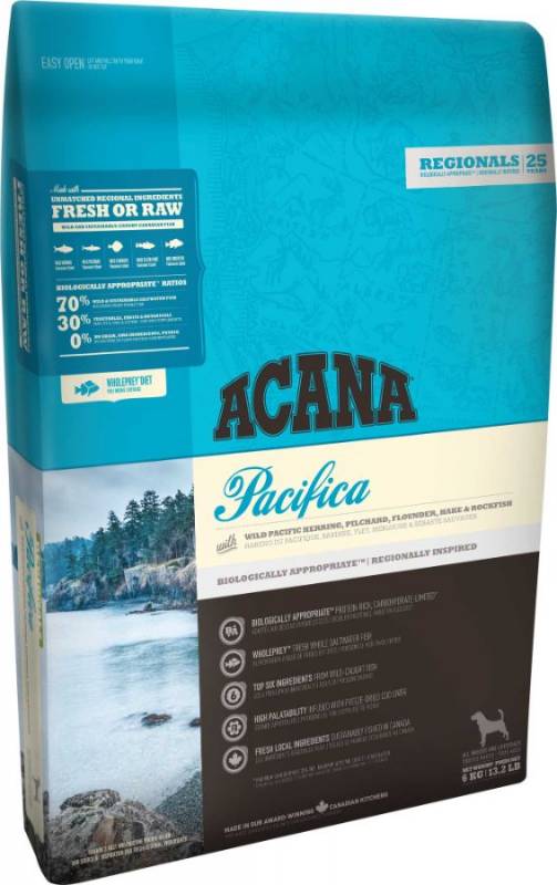 正規品 ACANA アカナ パシフィカドッグ 6kg アレルギー用 ドッグフード【アレルギー/犬/餌】