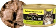 正規品 AVO DERM アボダーム キャットフード セレクトカット チキン&ダック缶 85g 全年齢猫用 【高消化/高吸収/猫/ウェットウード】