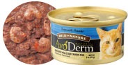 正規品 AVO DERM アボダーム キャットフード セレクトカット ツナ&エビ缶 85g 全年齢猫用 【高消化/高吸収/猫/ウェットウード】