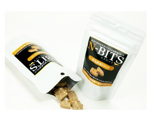 【メール便対応可】愛犬の消化を助ける本格トリーツ N-BITS 消化酵素 トリーツ 80g 【犬/おやつ/お腹弱い】